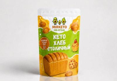 Кето хлеб Столичный — смесь для выпечки без глютена
