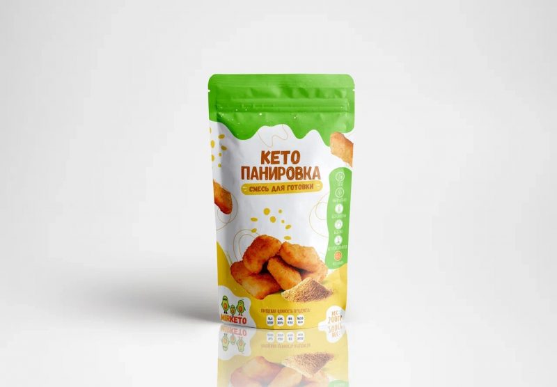 Кето панировка без глютена и сахара для мяса, рыбы и сыра