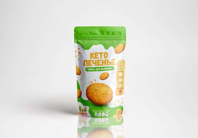 Смесь для кето печенья без сахара и глютена