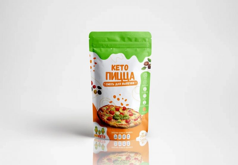 Смесь для кето пиццы — низкоуглеводная основа без глютена